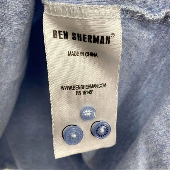 Ben Sherman Polo, Blue M - Picture 4 of 6